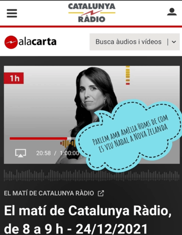 Entrevista-Amèlia-Nova-Zelanda-per-Catalunya-Ràdio