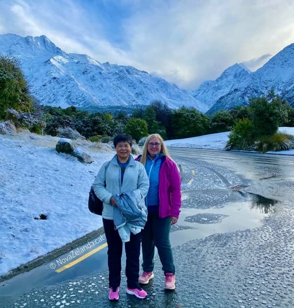 Amelia i Ellen viatge a Parc Nacional Nova Zelanda