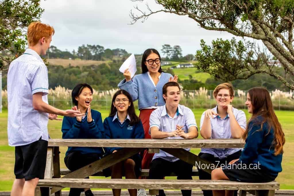 immersió anglès a l’institut de secundària a Nova Zelanda