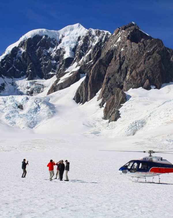 Glaciares Heli - Viajes a Nueva Zelanda con 2WAYS Tours